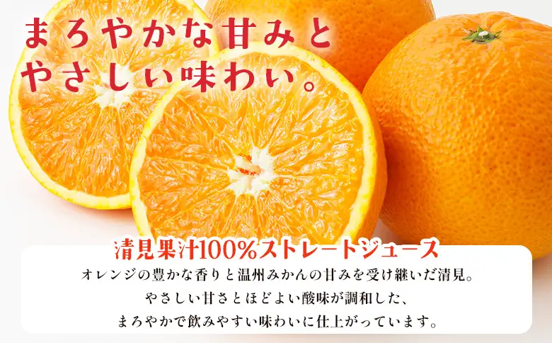 ＜柑橘100％ジュース （温州みかん2本+せとか+清見 4本）＞ 温州みかん ストレートジュース 果汁100％ ミカン 蜜柑 果物 柑橘 かじわらFARM 愛媛県 西予市【常温】『1か月以内に順次出荷予定』MKF0004