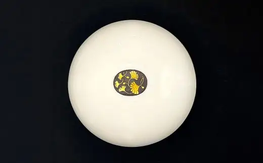 肥後象嵌ボンボニエール （ 丸型 ／ 透明釉 ） 天草陶石 器 小物入れ 引き出物 装飾品 贈答品 収納 贈り物