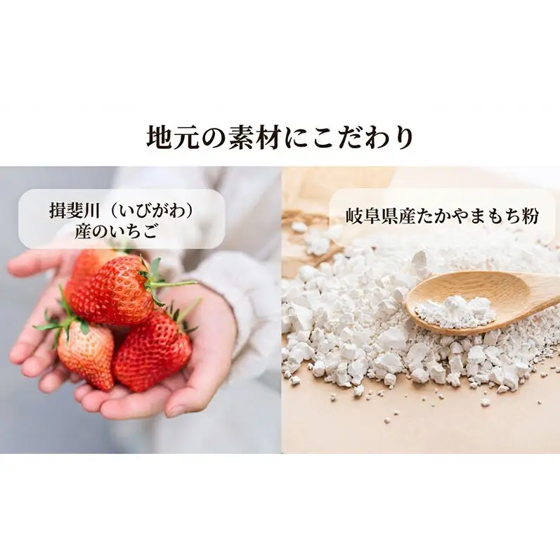 いちご大福 ふわもち苺 10個 イチゴ大福 苺大福 スイーツ もちもち 和菓子 菓子 いちご イチゴ 苺 フルーツ大福 美濃娘 お取り寄せ みわ屋 送料無料 岐阜県 揖斐川町
