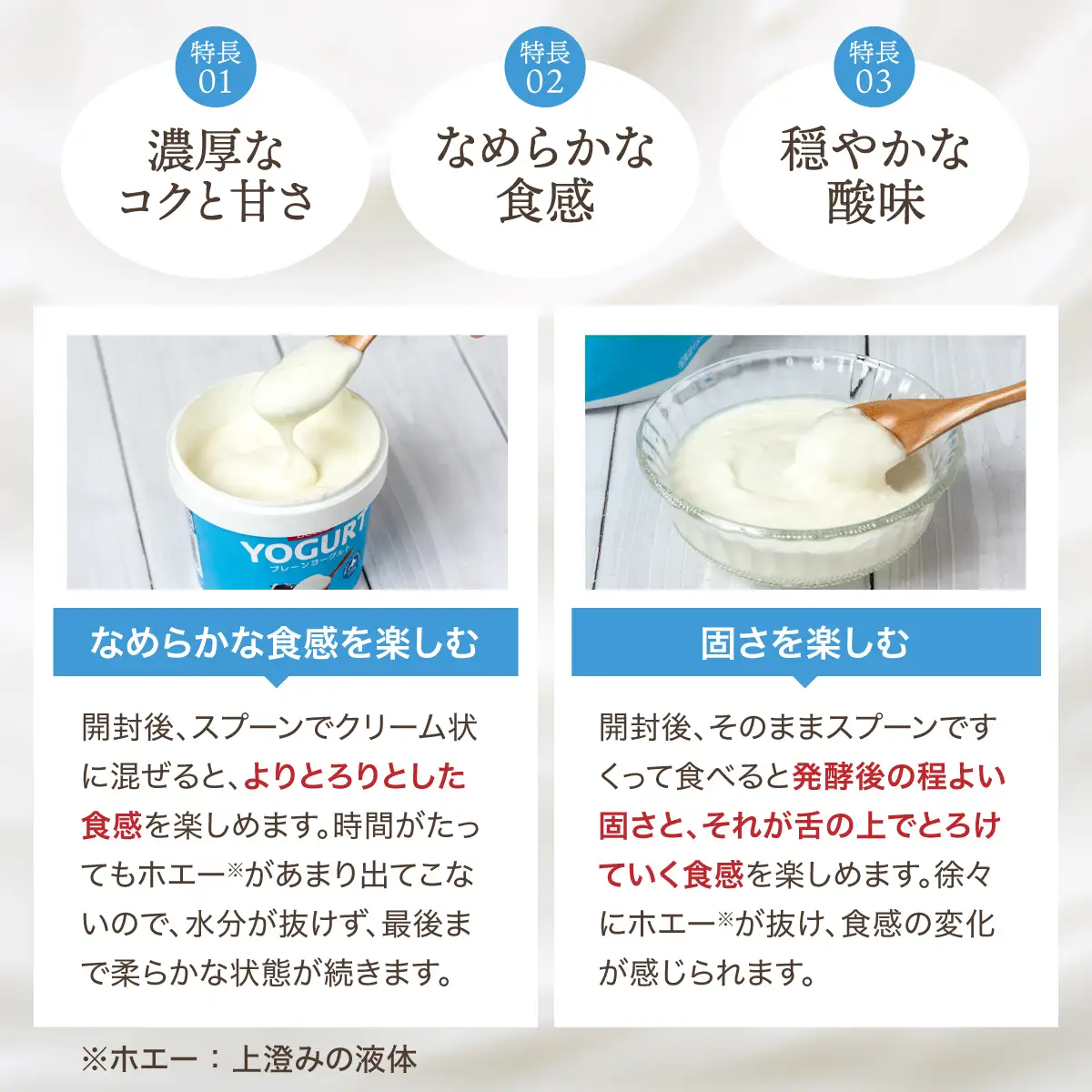 北海道 牧家 Bocca ヨーグルト 1000g 4個 計4.0kg【bca-002】