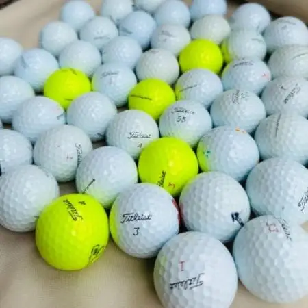 ロストボール30個　洗浄検品済み　タイトリストProV1/V1x　年代、カラー、品質混合【1749555】
