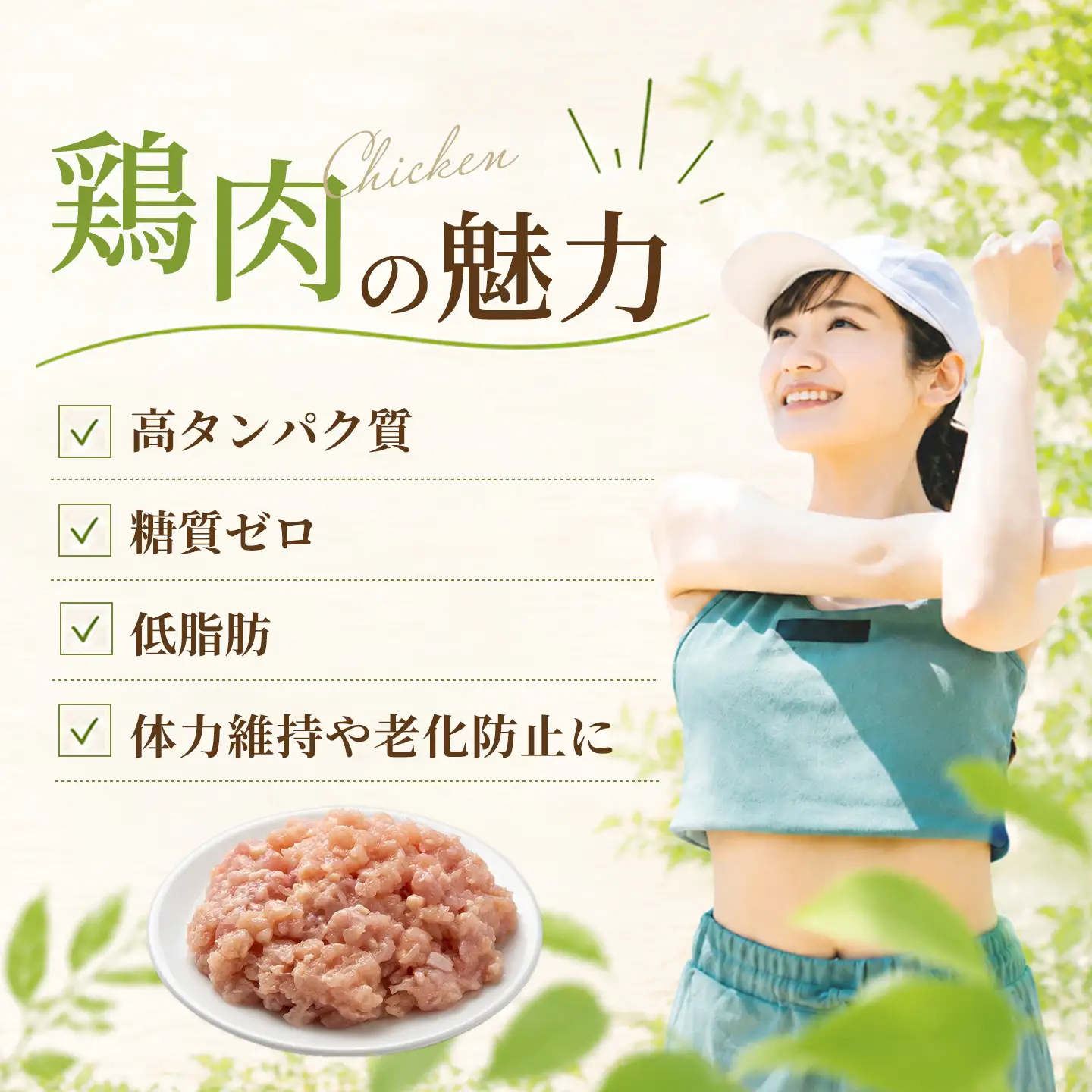 佐賀県ブランド鶏 ありたどり むねミンチ 1.2kg(300g×4袋)(H122153)