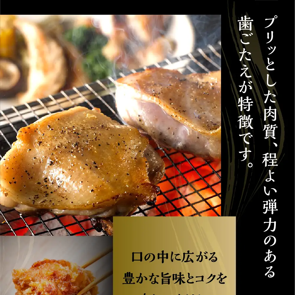 【定期便】名古屋コーチン もも肉 1kg 3回定期便