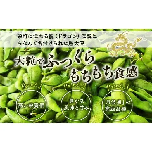 栄町の特産品　どらまめ枝豆2.5kg　数量限定 ｜枝豆 えだまめ 数量限定 おつまみ お弁当 健康 黒枝豆 16ｰ9 ※2026年10月～発送 ※沖縄・離島への配送不可
