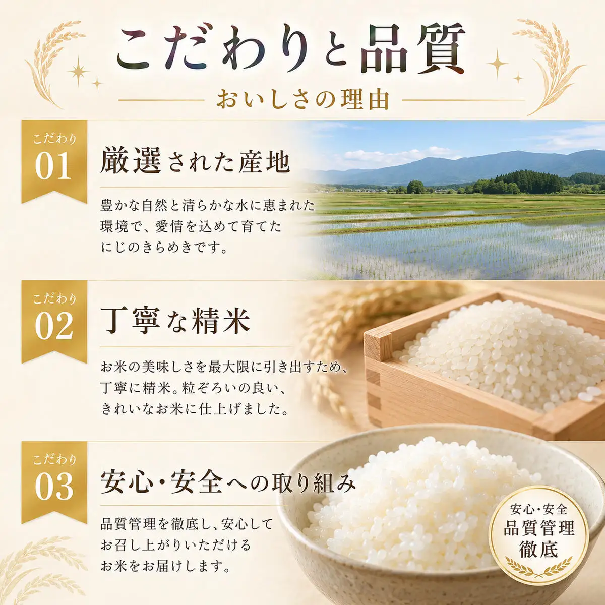 にじのきらめき 定期便 12回/5kg×1袋 令和8年産 新米 ブランド米 白米 精米 【小分け】 宮城県大河原町産