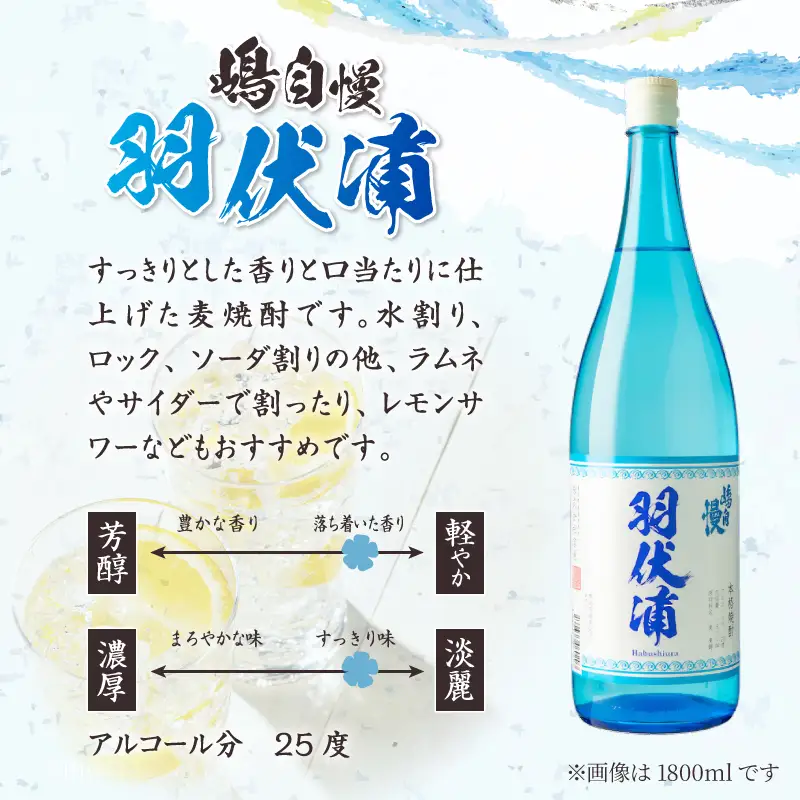 島酒 嶋自慢 羽伏浦(720ml)