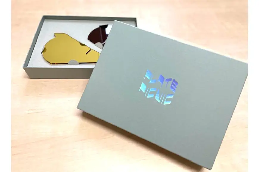 鏡 BIRD MIRROR ゴールドブラウン 1個 ミラー 卓上 小物 インテリア オブジェ / 富山プレート / 富山県 上市町 [32280092]