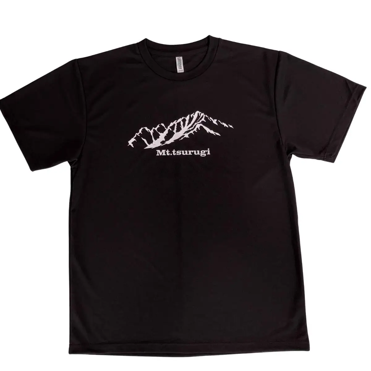 【Mサイズ】 半袖 剱岳 ドライTシャツ「試練と憧れ」 ブラック ＆ 手ぬぐい 各1枚 セット / MOT・かみいち盛り上げ隊 / 富山県 上市町 [32280132-m]  Ｔシャツ 登山 山登り 北アルプス ご当地 男女兼用 町おこし