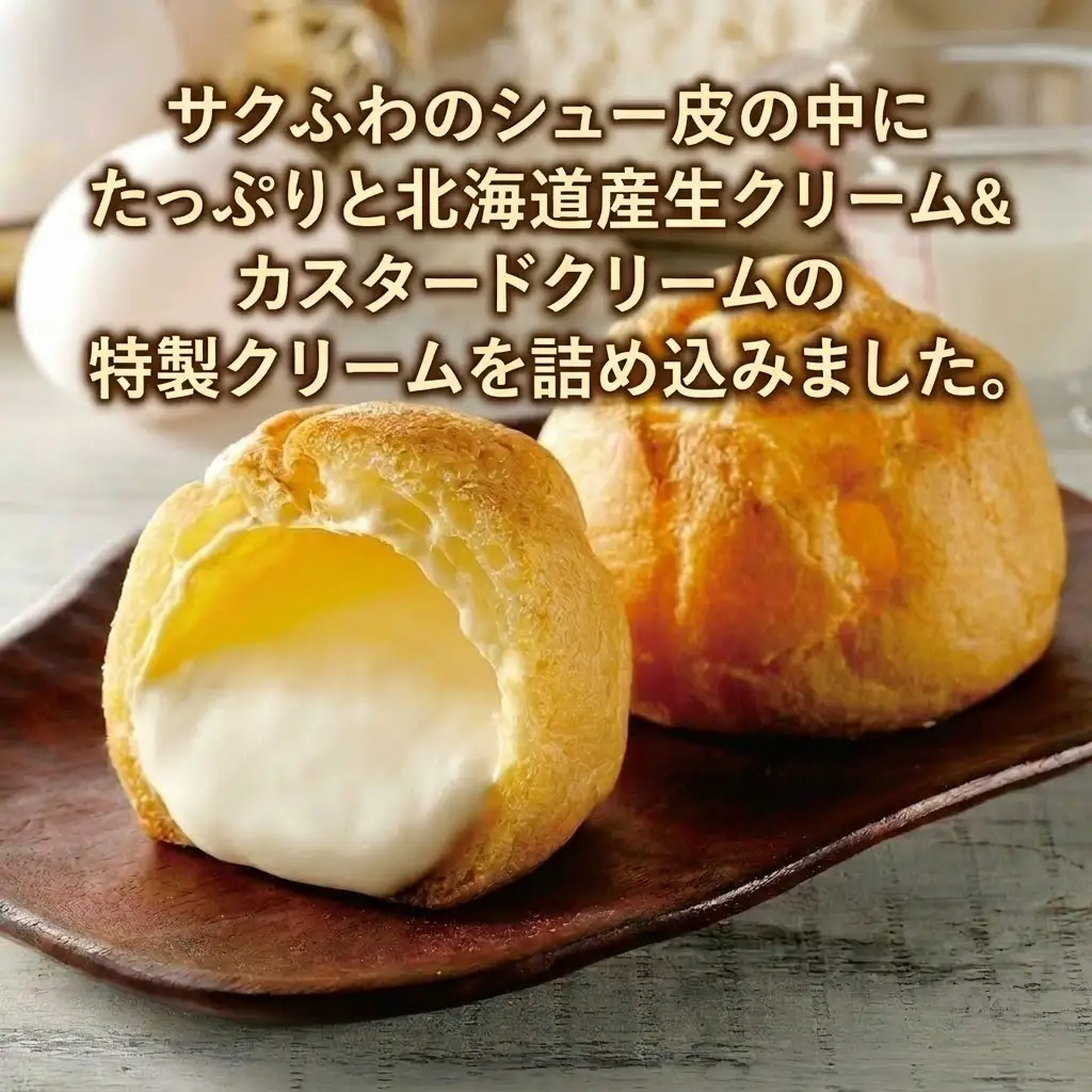 【ふるさと納税】北海道シュークリーム （ミルク） 8個入 冷凍シュークリーム スイーツ デザート 洋菓子 個包装 冷凍 ギフト お取り寄せ アイスクリーム 出産祝 結婚祝 おやつ 御歳暮 御祝 お礼 お中元 北海道 安平町