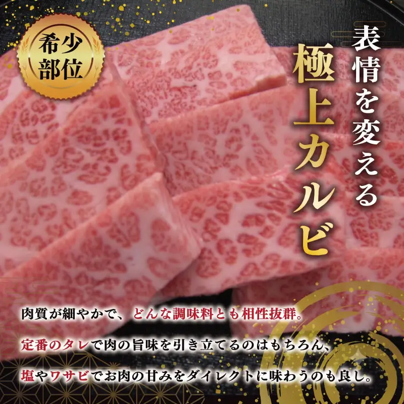 松阪牛 極上 霜降りカルビ 焼肉用 500g 友屋本店 E2197