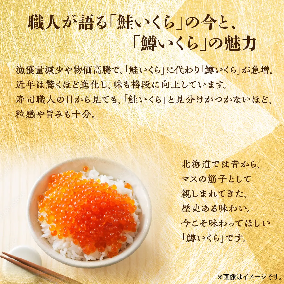 【食べ比べセット】いくら醤油漬け （鮭いくら＆鱒いくら）老舗寿司屋の職人仕込み 丼約4杯分 BRTAD002