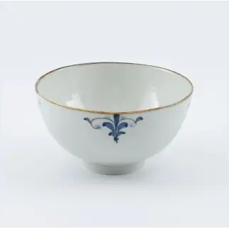 有田焼 しのぎ飯碗 ペア 錆李朝リーヴス【まるぶん】茶碗 ちゃわん 青 赤 食器 うつわ 器 ごはん ギフト 結婚祝い aw148