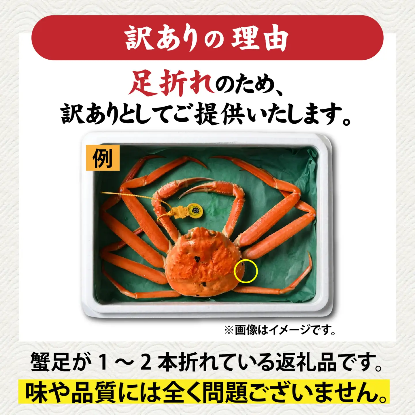 【先行予約】【訳あり】朝茹で 越前がに 900g～1kg （足折れ）11月～1月発送「11月中旬より順次発送」[G-065046]/ ｽﾞﾜｲｶﾞﾆ ｽﾞﾜｲｶﾞﾆ ｽﾞﾜｲｶﾞﾆ