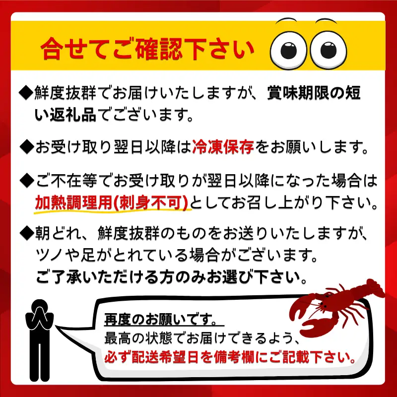 【伊勢海老】 氷締め伊勢海老 1kg以上
