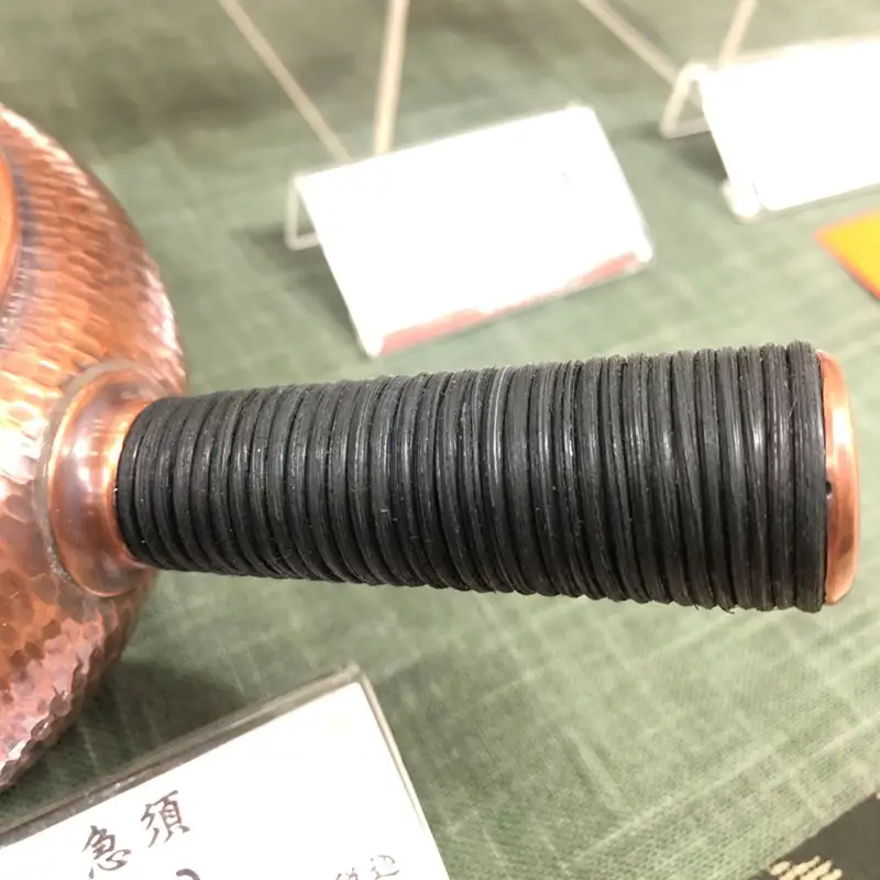 銅製急須丸型(中) ～丸つち目～【089-006】