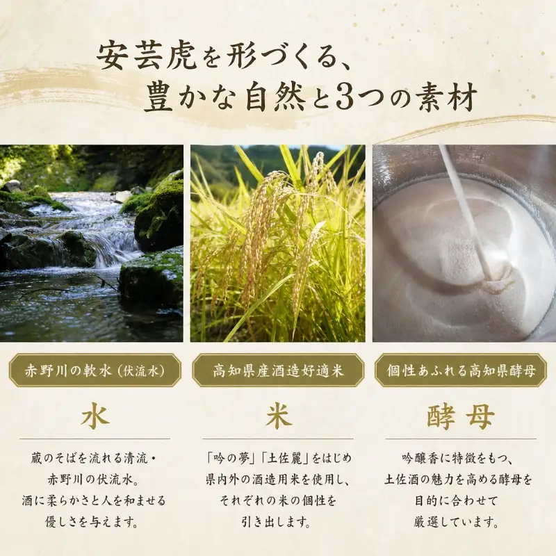 日本酒 純米吟醸 タイガース純米吟醸 3本 安芸虎 日本酒 【日本酒】