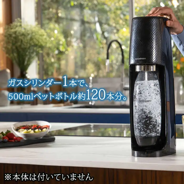 ソーダストリーム ガスシリンダー 新規購入用 60L 2本セット[MDN003] 炭酸水メーカー 炭酸