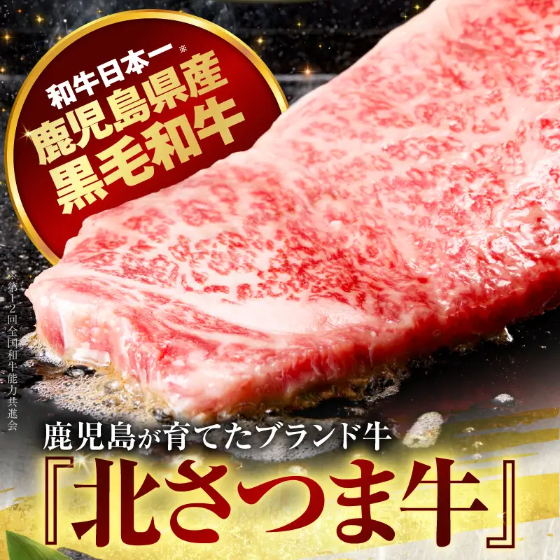 北さつま牛 サーロイン ブロック K137-007 肉 お肉 牛肉 黒毛和牛