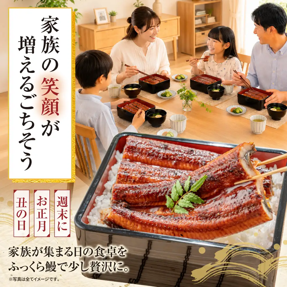 Z61-323 健やか鰻 国産うなぎ蒲焼 (無頭) 6尾 (計930g以上) ★定期便・夏発送★