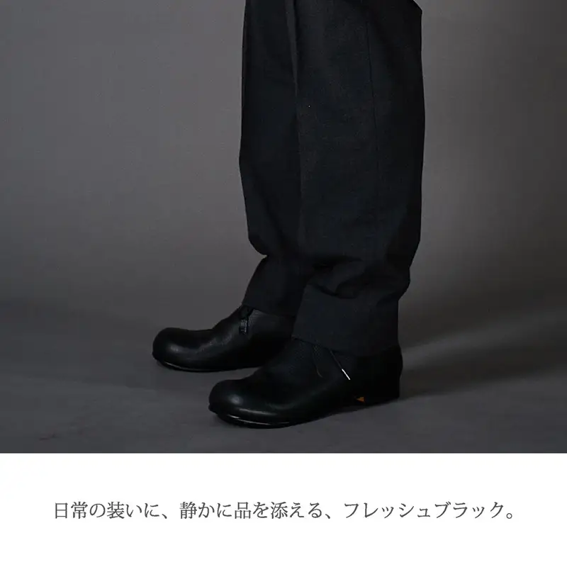 【フレッシュブラック】 Chukka Boots DECO マッケイ製法タイプ＜ハーフソールラバー加工あり＞【2527N08009_01】