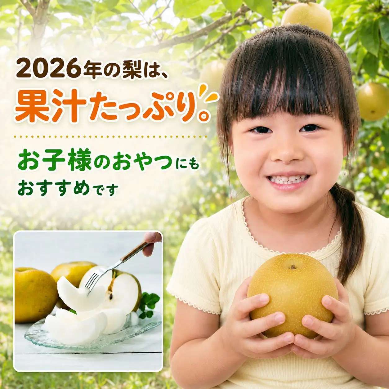 梨 にっこり 大玉 2玉 秀品 2kg | 2026年10月～11月発送 先行予約 栃木県共通返礼品 栃木県産 矢板市