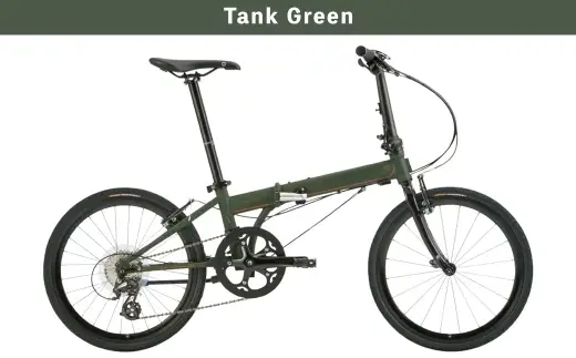＜ R8年熊本地震復興支援 ＞【 Tank Green 】 DAHON フォールディングバイク Speed Falco シマノパーツモデル 20インチ 自転車 折りたたみ自転車 折りたたみ コンパクト 通勤 通学 日常使い サイクリング 収納