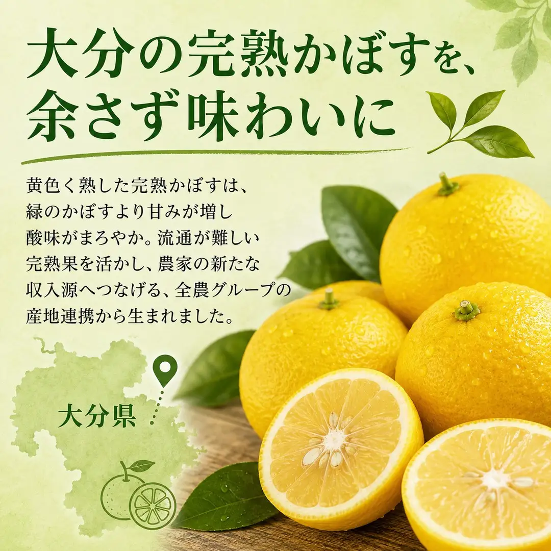 【数量限定】完熟かぼすミックスサワー350ml×24本