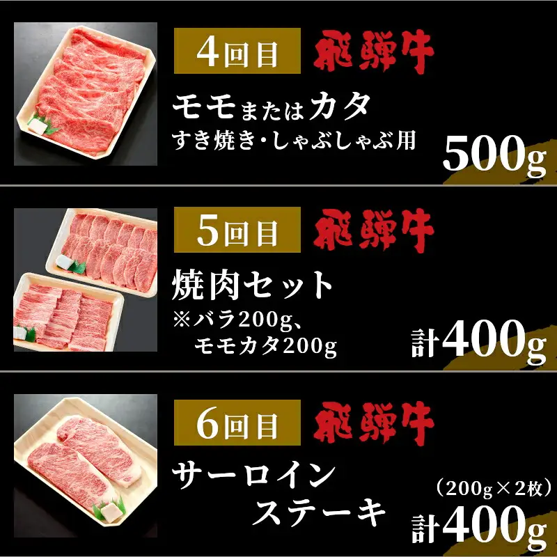 5等級 シャトーブリアン入り 飛騨牛 定期便 全12回 A5等級 すき焼き しゃぶしゃぶ ステーキ 焼肉 BBQ ロース 肩ロース ロースステーキ カルビ 切り落とし 贅沢 モモ カタ ギフト 12ヶ月 定期 おすすめ 人気 飛騨 牛 肉 和牛 黒毛和牛 ブランド牛 養老ミート