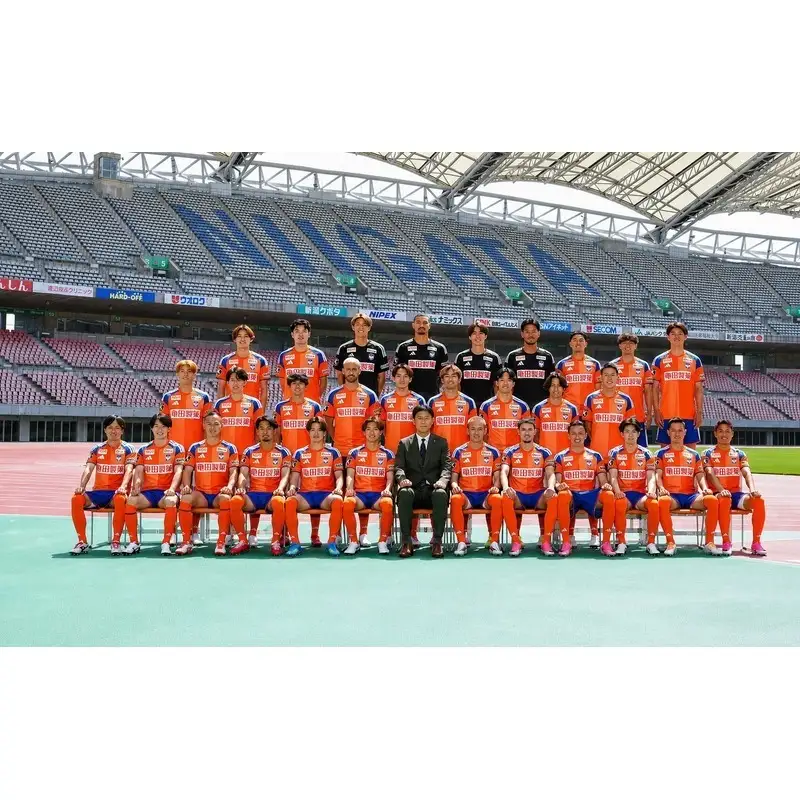 アルビレックス新潟 笠井 佳祐選手メッセージ入りブロマイド写真＋全選手サイン入りユニフォーム XLサイズ