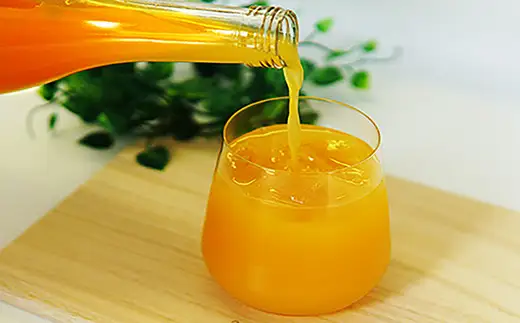 果汁100％ 甘夏ジュース720ml×2本セット 甘夏 蜜柑 果物 柑橘 フルーツ シュース 国産 三重県 尾鷲市　AI-7