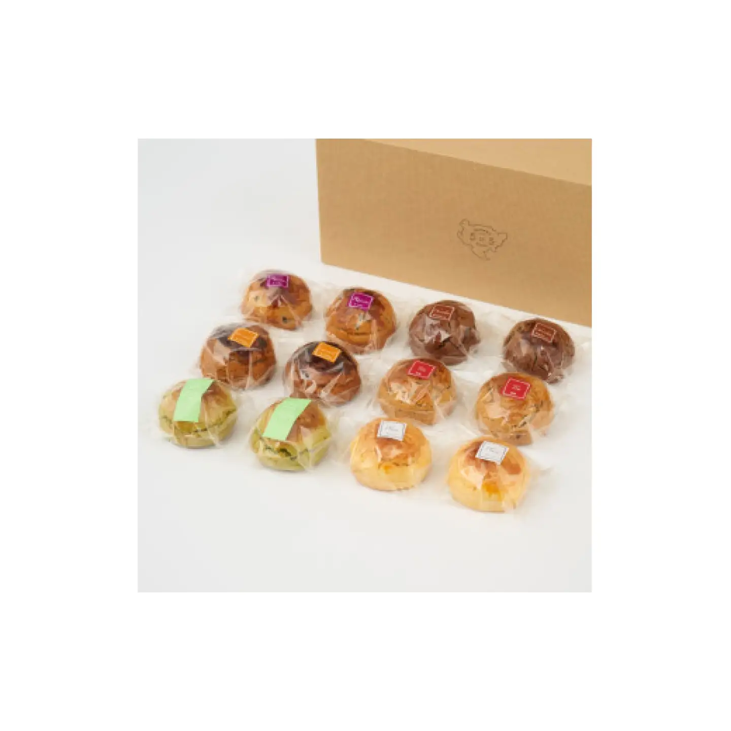 米粉スコーン 12個セット（6種×各2個） / 米粉 グルテンフリー スコーン お菓子 スイーツ / 佐賀県 / コメコロールズ[41AJBQ022]