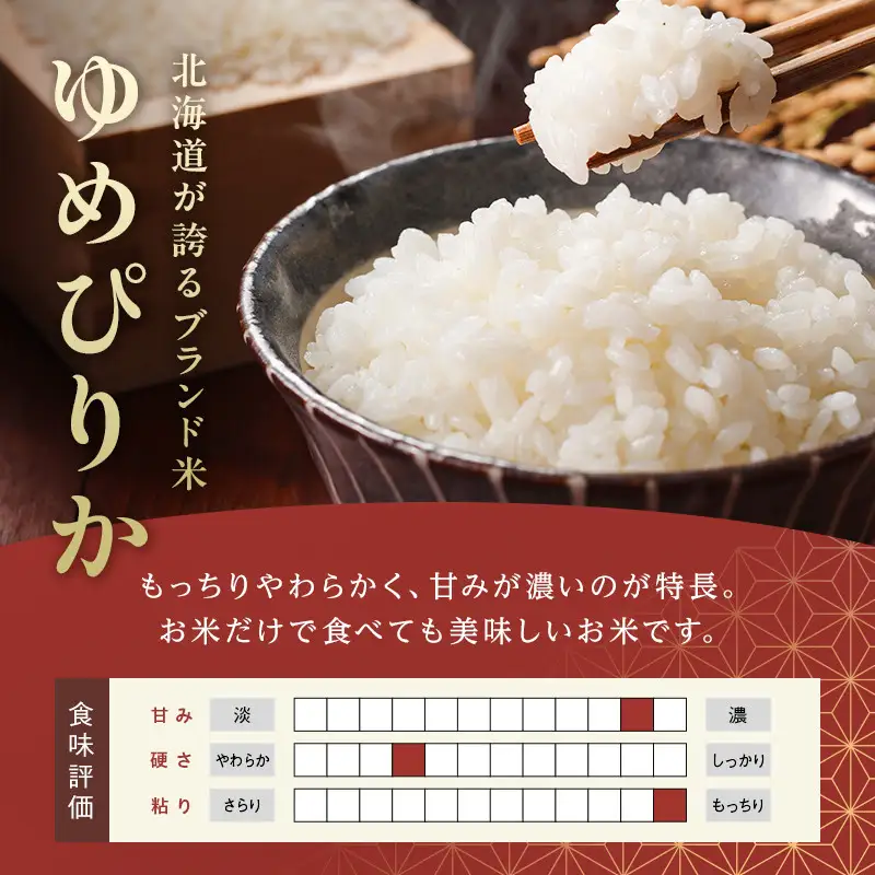 【2026年11月発送】令和8年産 ゆめぴりか 2kg 北海道 北海道産 ゆめぴりか  F21X-703