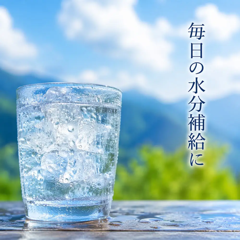 四季の恵み　天然水　2L　計24本ペットボトル（2000ml×6本×4箱セット）ミツウロコビバレッジ 水 ミネラルウォーター まとめ買い 天然水 飲料水 軟水 備蓄【配送不可：沖縄県・離島】