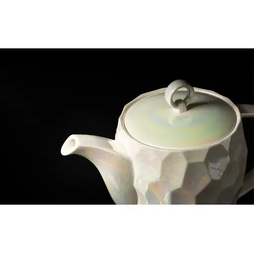 ＜NYが認めた逸品＞  有田焼 麟 Lin NY Pearl ティーセット 3点セット ( ポット1個 / カップ2個 ) 【金照堂】 食器セット ティーセット bj086