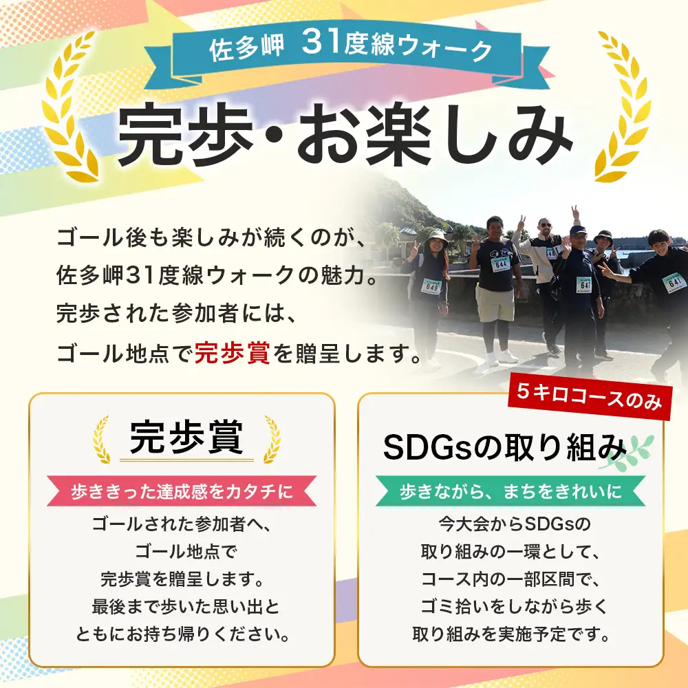 第15回佐多岬31度線ウォーク《5kmコース》参加権　大人1名分 MN-28 │ウォーキング ウオーキング 出走 出走権 健康 家族 親子 リピート アクティブ 参加チケット 参加 運動 本土最南端 参加賞あり 温泉チケット 12月イベント イベント 旅行 観光 体験 鹿児島県 南大隅町 大隅