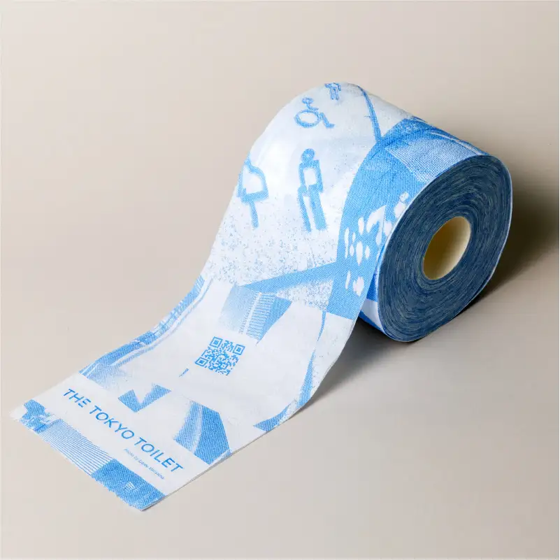THE TOKYO TOILET Paper by Daido Moriyama 【217001】