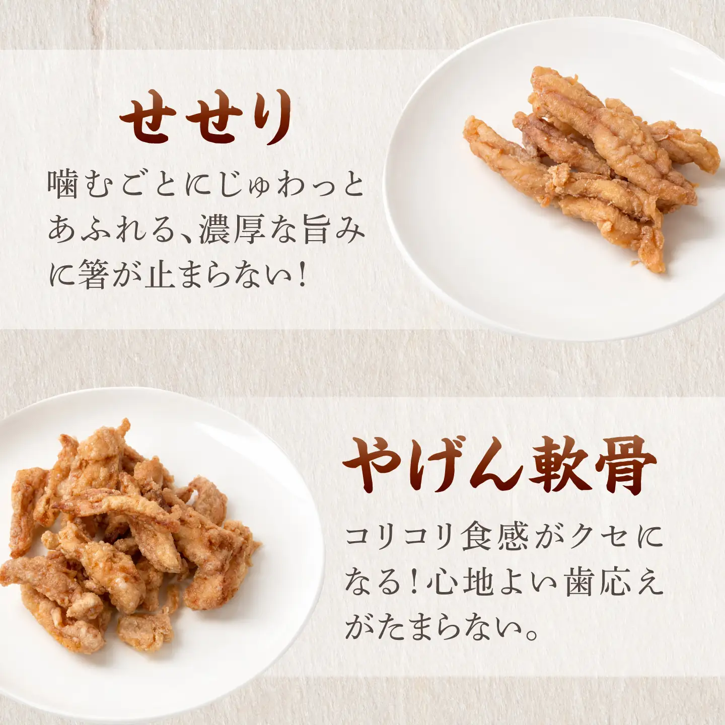 とり蔵特製！おつまみB+セット（各150g）やげん軟骨 砂肝 せせり 手羽先 《豊前市》【とり蔵】 鶏 鶏肉 唐揚げ 弁当 おかず[VDT008]