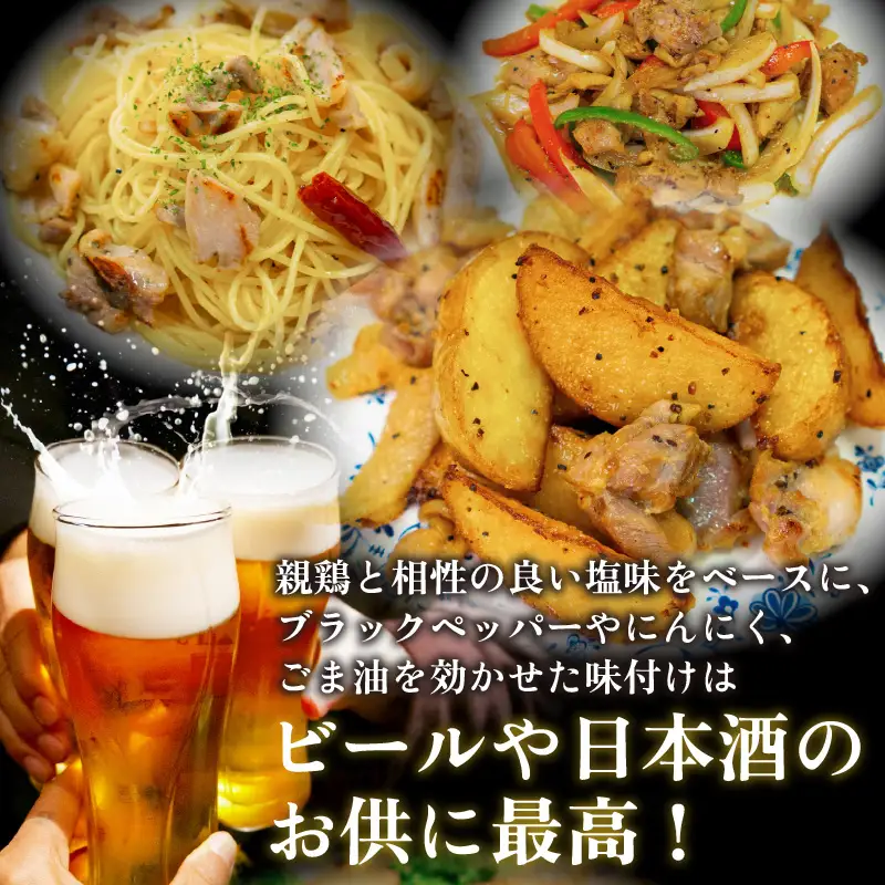 味付け肉 国産親鶏もも肉 焼肉用 290g×8袋（計2.32kg） [A-019028]