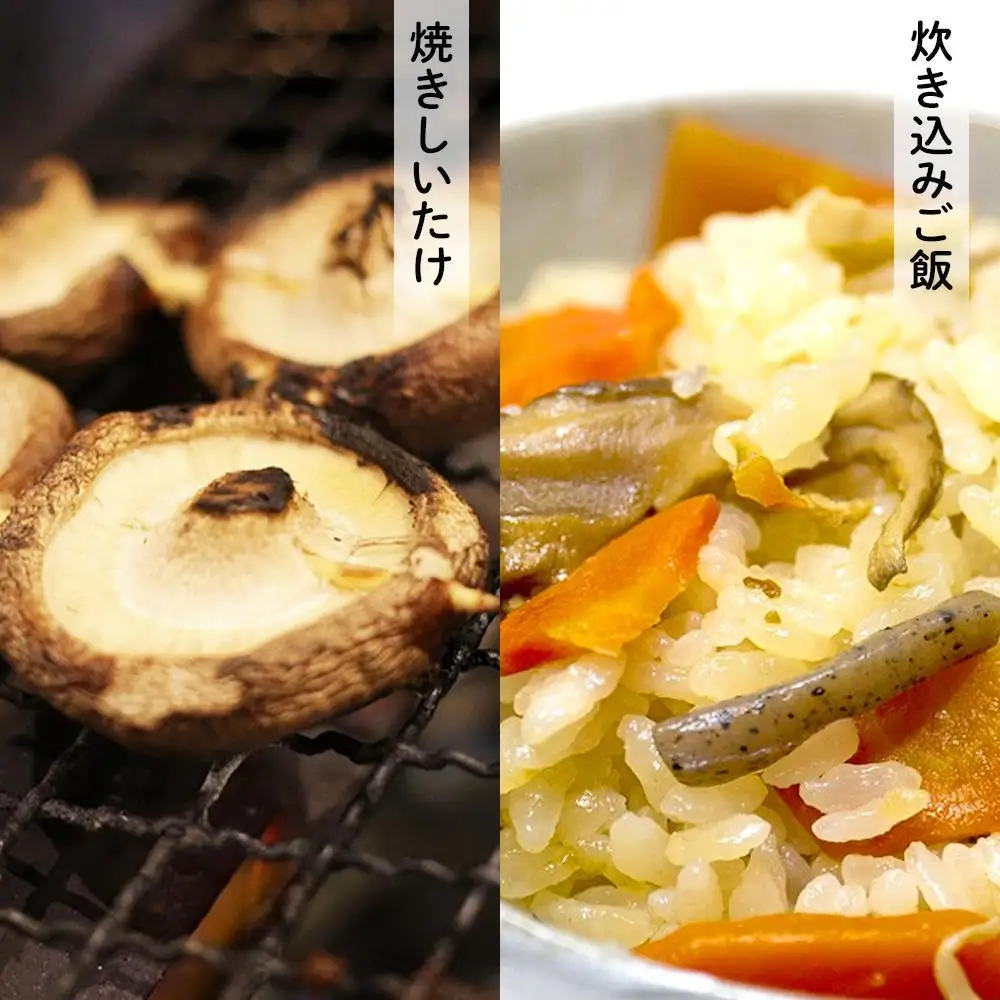 【有機】深山農園の 有機 中身美人の新鮮しいたけ ～アウトレット～750g
