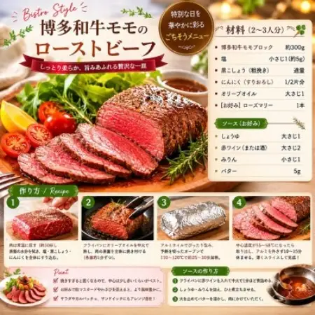 この味プレミアム!訳あり!【A4～A5】博多和牛モモブロック(ローストビーフ用等)約300g大野城市【配送不可地域：離島】【1770956】