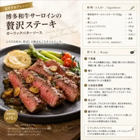 この味プレミアム!【A4～A5】博多和牛サーロインロイヤルカットステーキ　100g(大野城市)【配送不可地域：離島】【1770983】