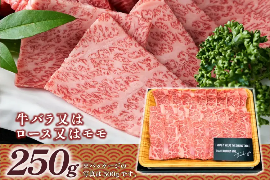 博多和牛 焼肉用 250g