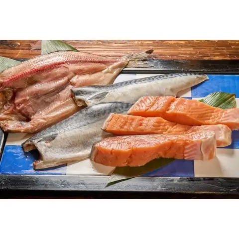 【地元居酒屋の味！】摩周の炉端焼き　海の幸3種セット（サバ・ホッケ・銀鮭）　Aセット　3793