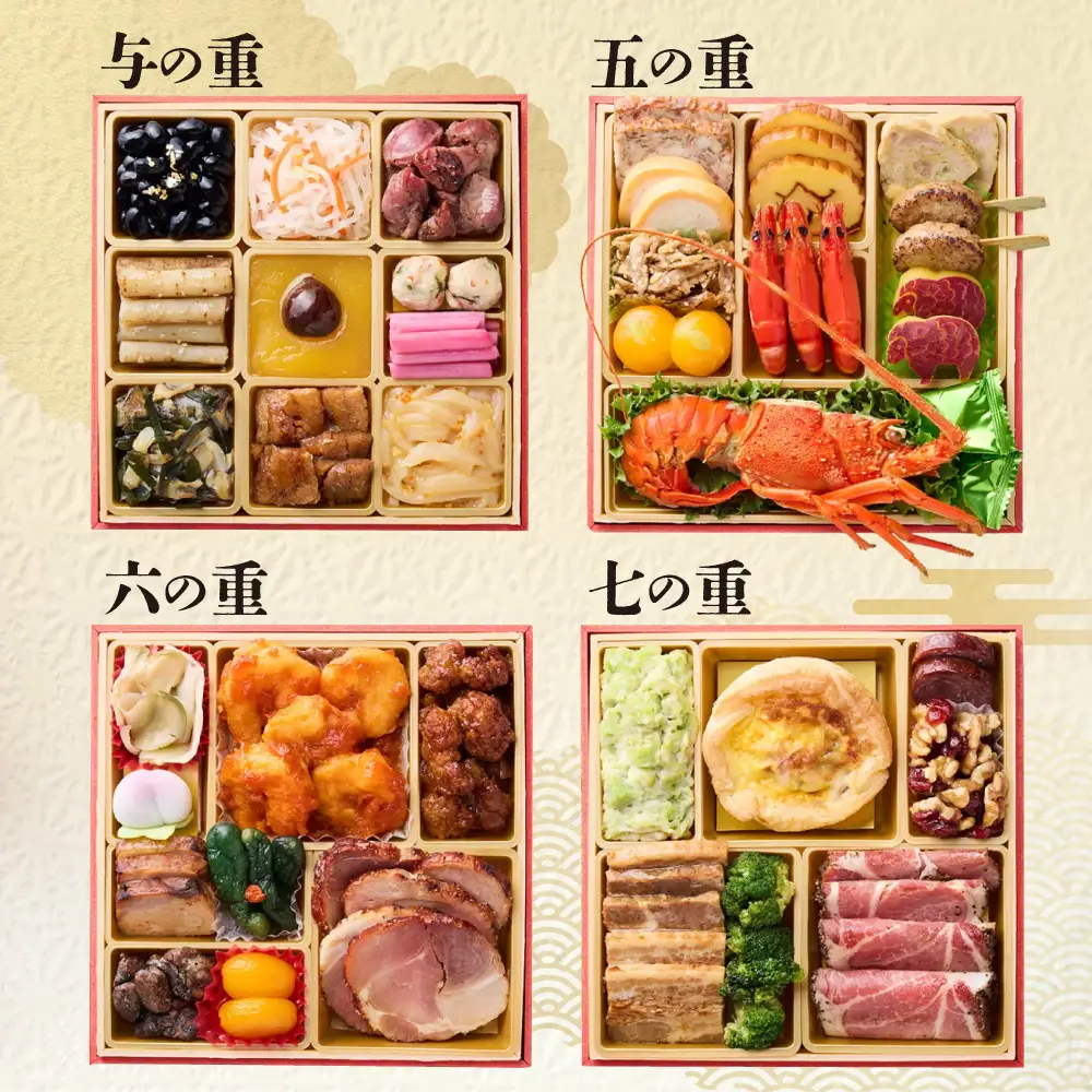 「板前魂の七段重」 別添品山盛り！大ボリュームおせち 七段重 6.5寸 72品 7人前 先行予約 年内発送_OS175-0025