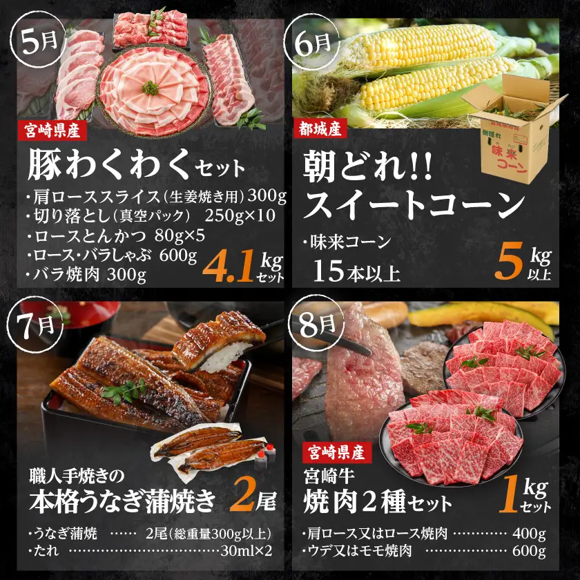 【☆セレクト定期便☆】都城物産2号館☆定期便(12ヶ月)≪2027年お届け≫〔S-002-T12-2027〕_(都城市)