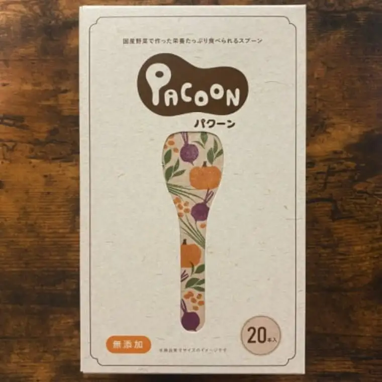  食べられるスプーン PACOON 5種ミックス 20本入り _【G0810】