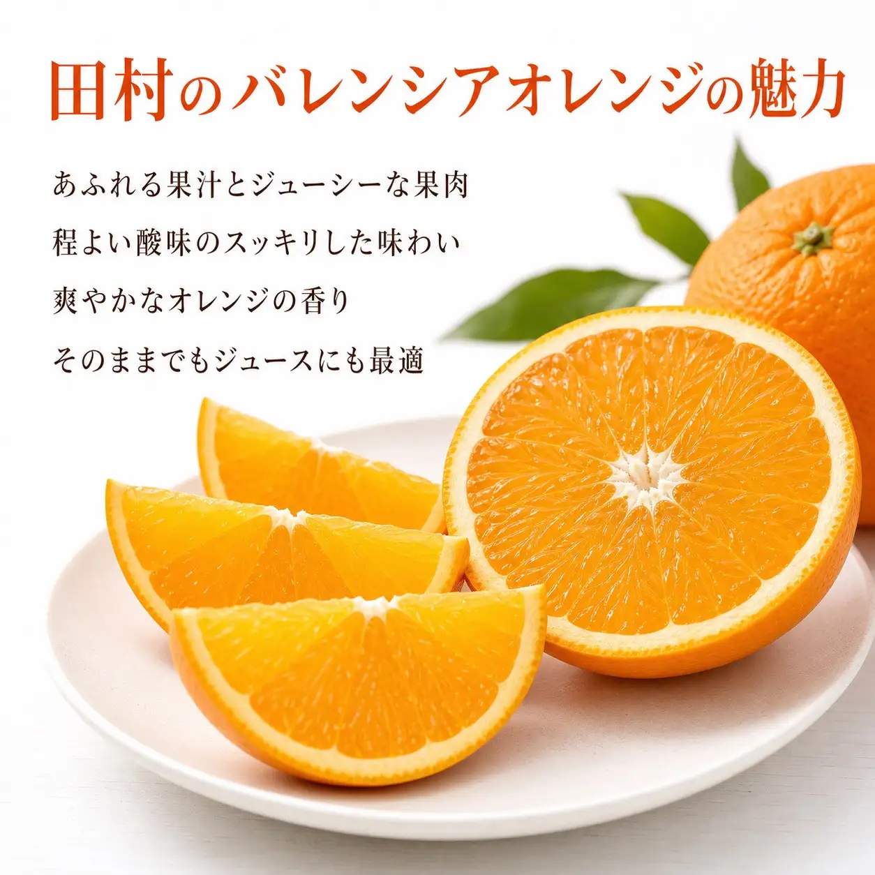 秀品 田村のバレンシアオレンジ 約7kg