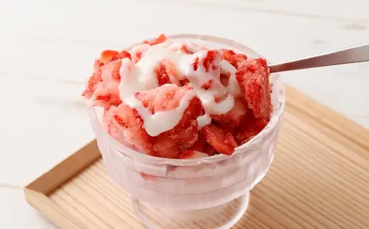 あまおうけずり 1kg （ 500g × 2パック ） あまおう いちご 苺 イチゴ スイーツ 果物 くだもの フルーツ 果実 お菓子 菓子 おかし 冷凍