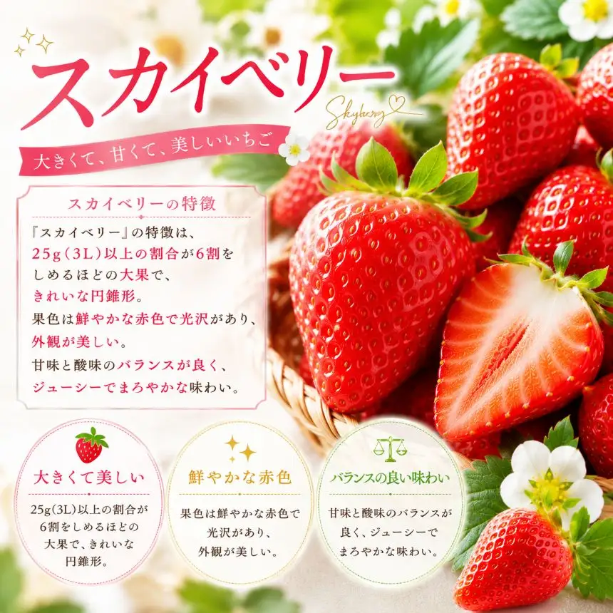 【先行予約】いちご スカイベリー 560g (280g×2P) | 栃木県 那珂川町 送料無料