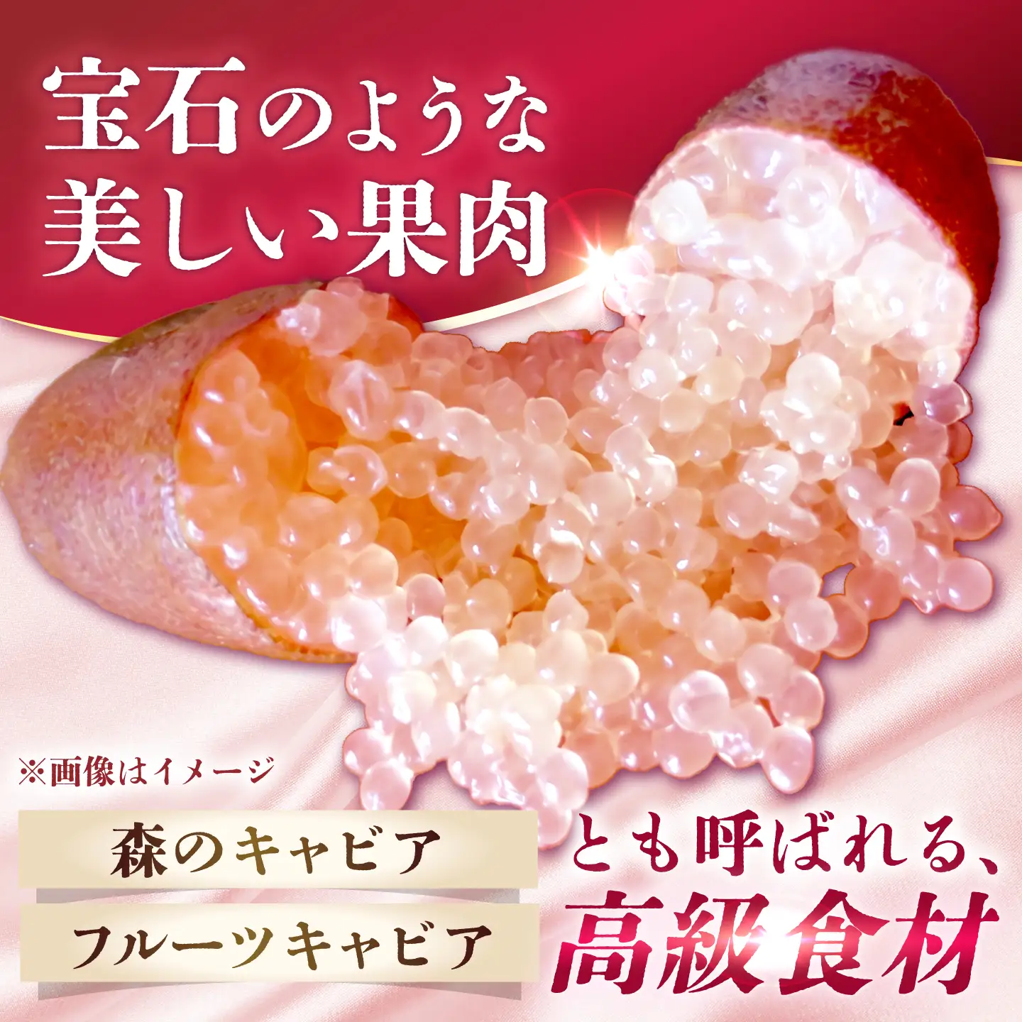 フィンガーライム 約200g（12～17本）【ピンク】　長与町/AKO果樹園[ECU001]